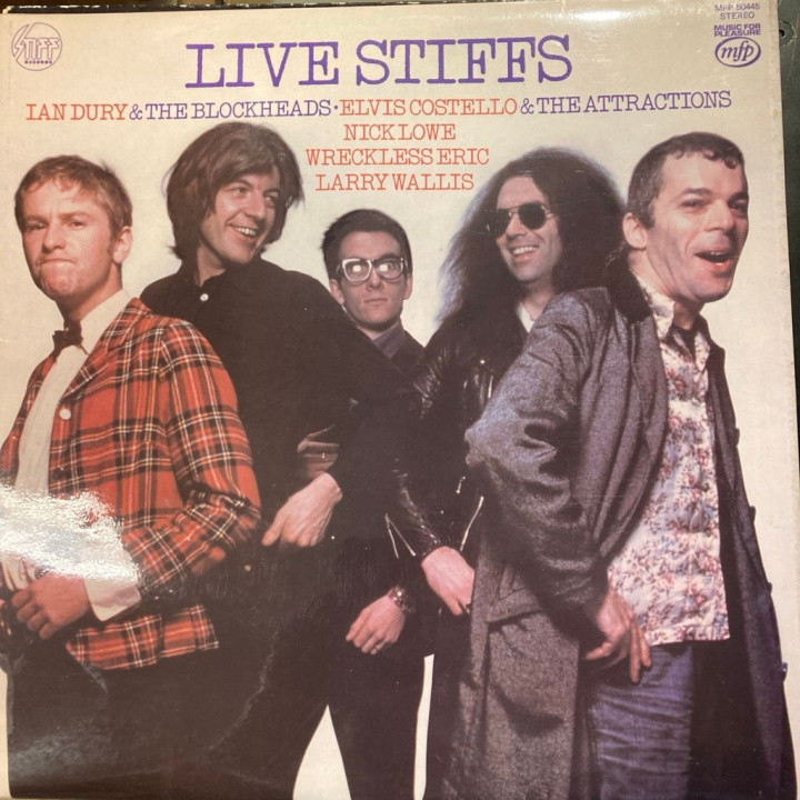 V/A - Live Stiffs (UK/1979) LP (VG+/VG+)